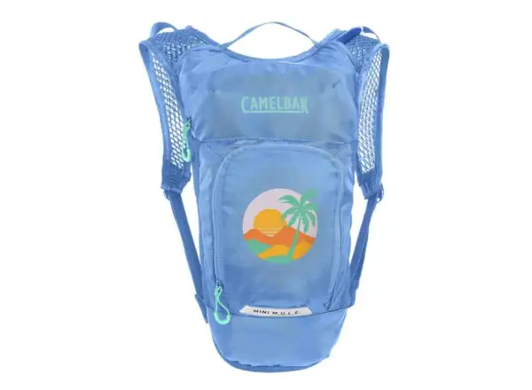 Camelbak Mini Mule kids backpack 5 l + reservoir 1.5 l Blue Palm