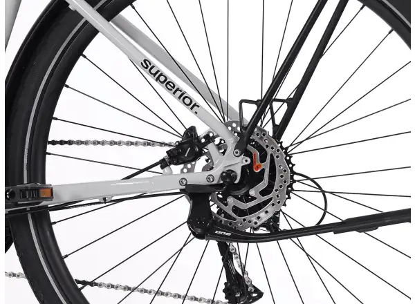 Superior Blox 6.2 T MS city bike Gloss Grey