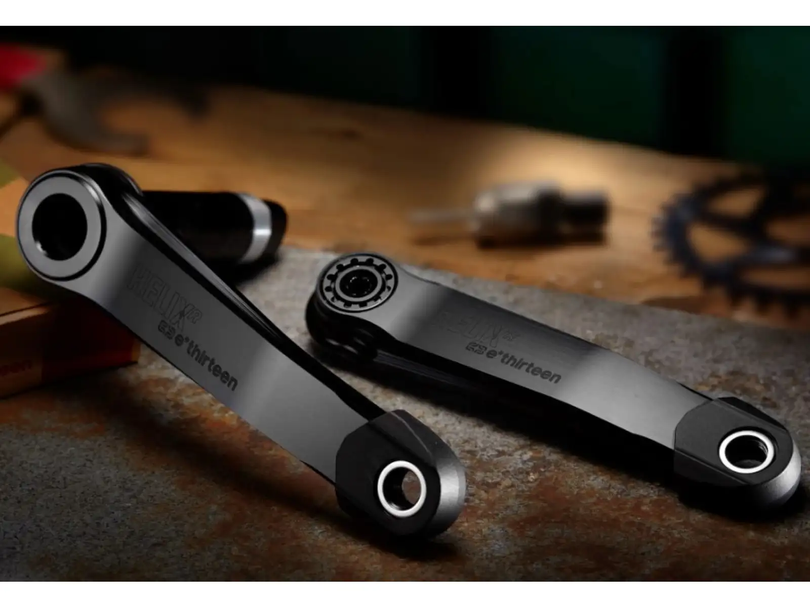 E-13 Helix Race cranks without chainring