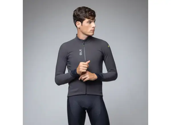 Alé Pragma Fondo 3.0 men's winter jacket Dark