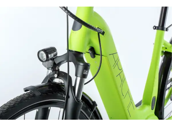 Apache Sota Bosch Active Plus 500 acid green low-step e-bike