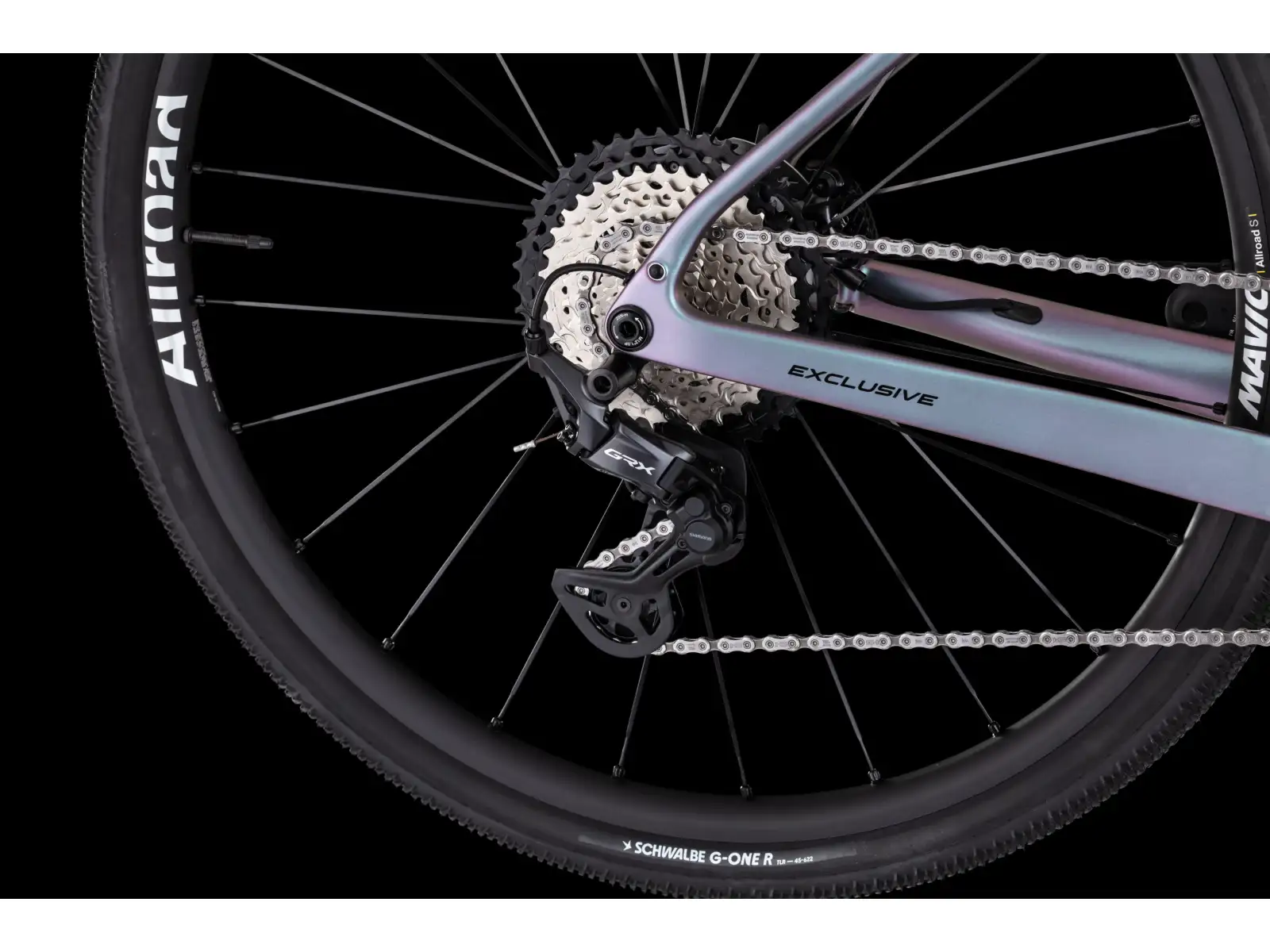4Ever Winride GRX gravel bike Titan Rainbow