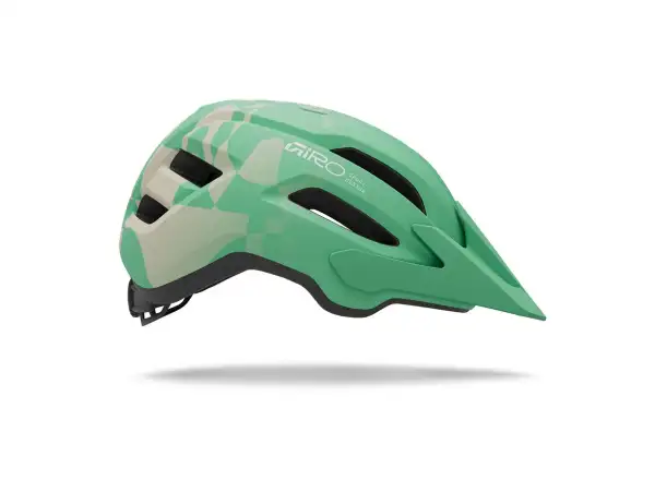 Giro Fixture II MIPS Youth children's helmet Mat Green Rush