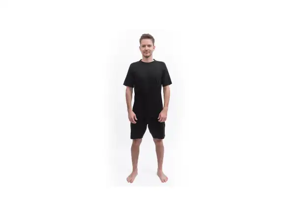 Sensor Merino Active No Logo men's T-shirt short sleeve black