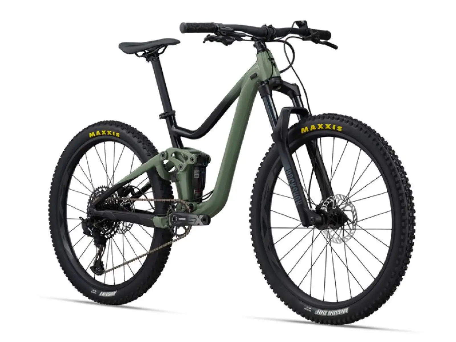 Giant Trance Jr 26 full-suspension children's bike Shale Green