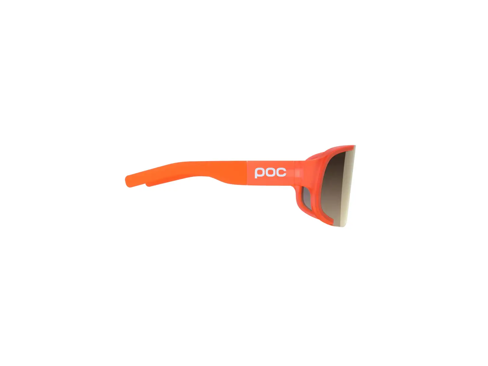 POC Aspire WF sunglasses Fluorescent Orange Translucent/Clarity Road/Partly Sunny Gold