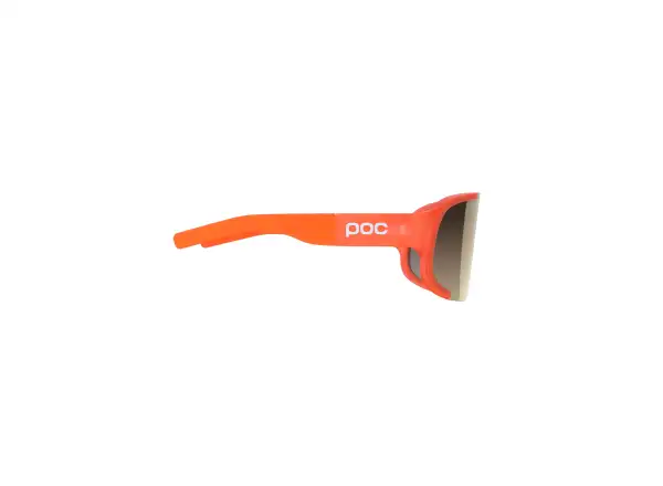 POC Aspire WF sunglasses Fluorescent Orange Translucent/Clarity Road/Partly Sunny Gold