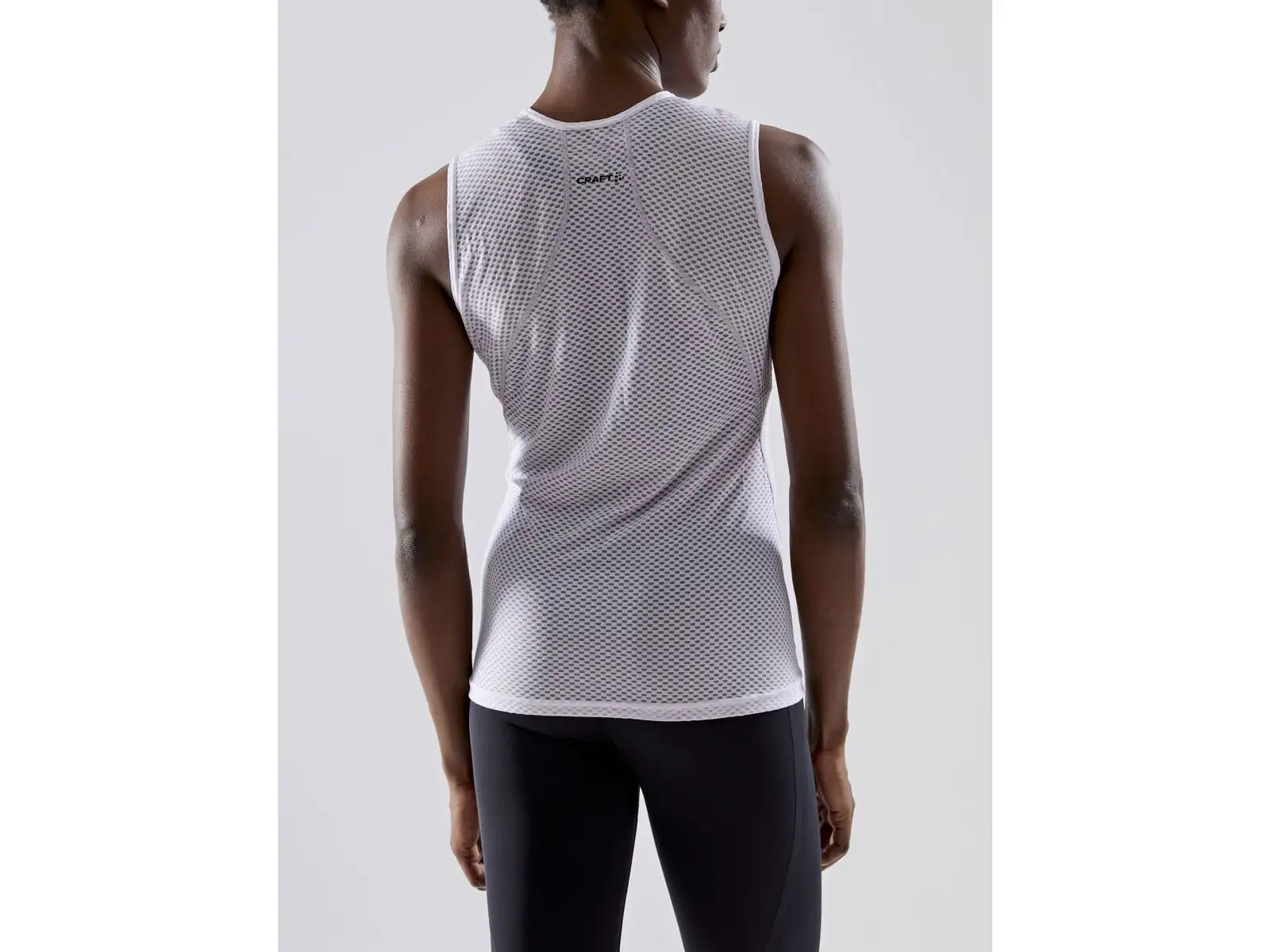 Craft Mesh Superlight women's functional sleeveless T-shirt white