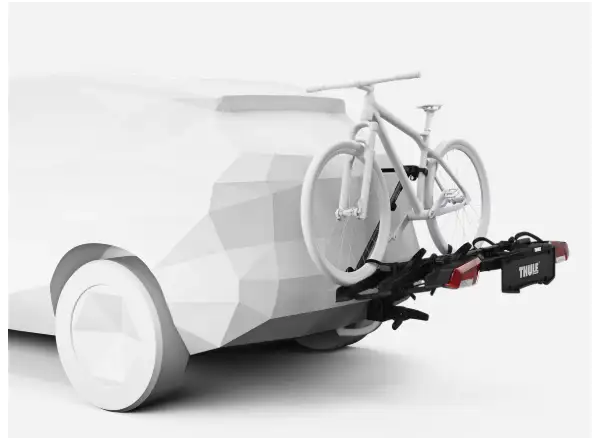 Thule OutPace carrier on towbar for 3 bicycles