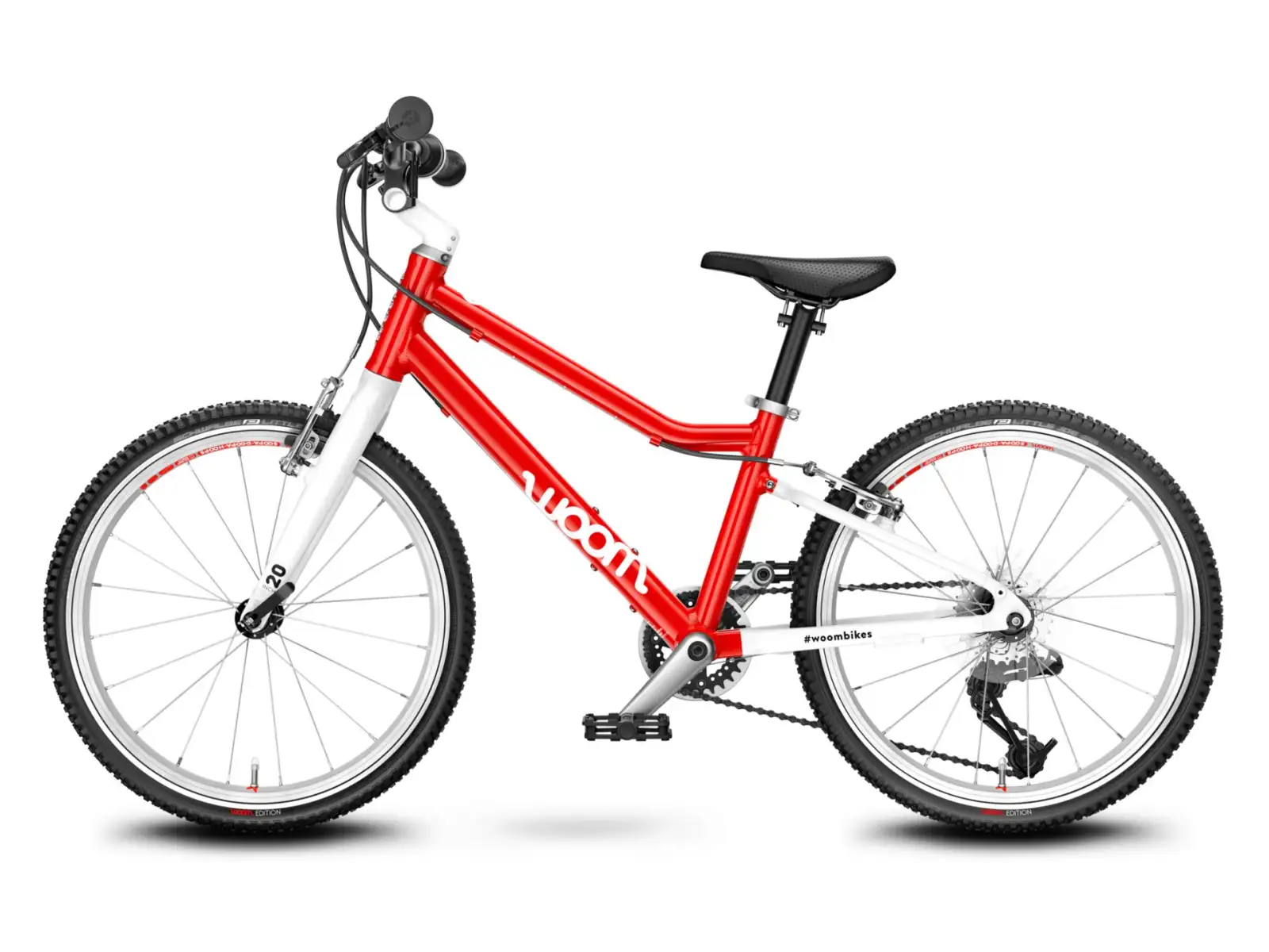 Woom 4 Red 20 children's bike