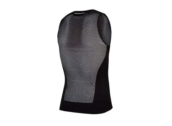 Endura Fishnet II men's sleeveless shirt black