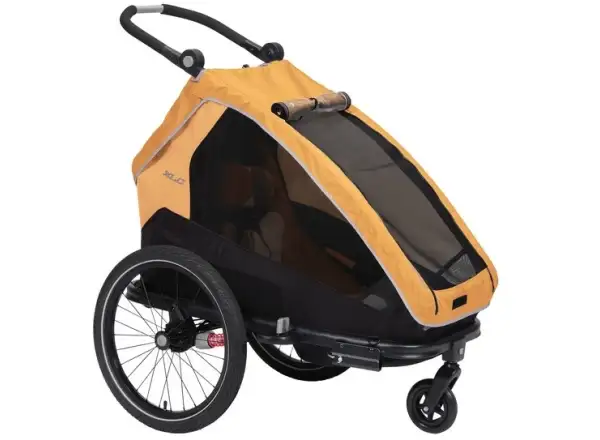XLC MONOs BS-C09 children's trailer 20" Marigold/Anthrazit