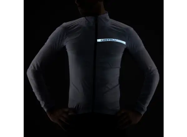 Castelli Squadra Stretch men's jacket light black/dark gray