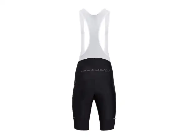Silvini Suela women's shorts with bib and padding black/white