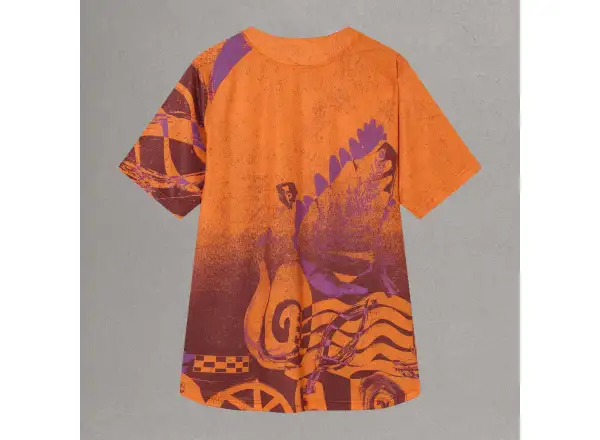 Endura Singletrack men's jersey short sleeve Orange