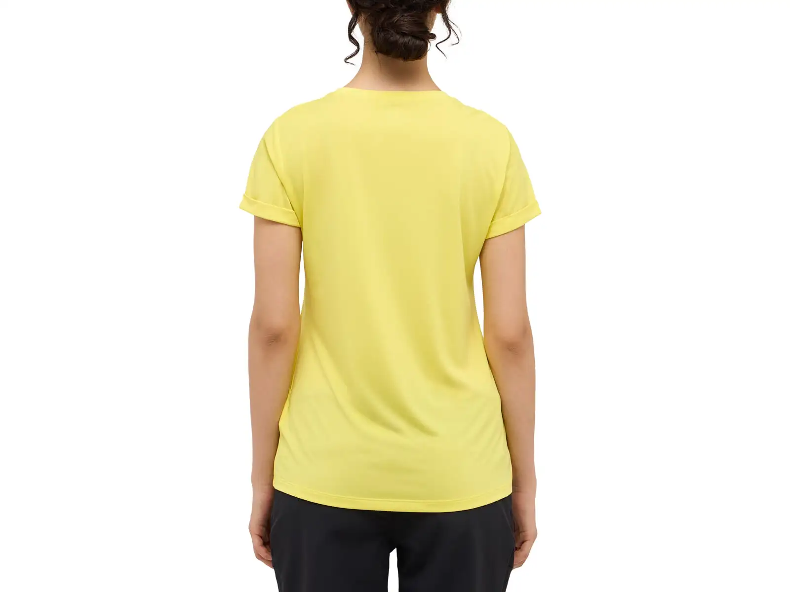 Haglöfs Ridge Hike women's T-shirt short sleeve yellow