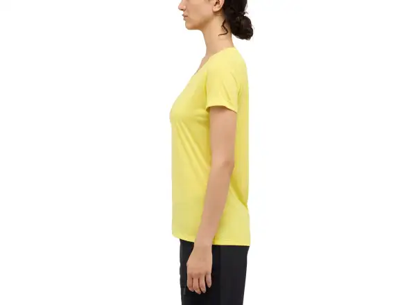 Haglöfs Ridge Hike women's T-shirt short sleeve yellow