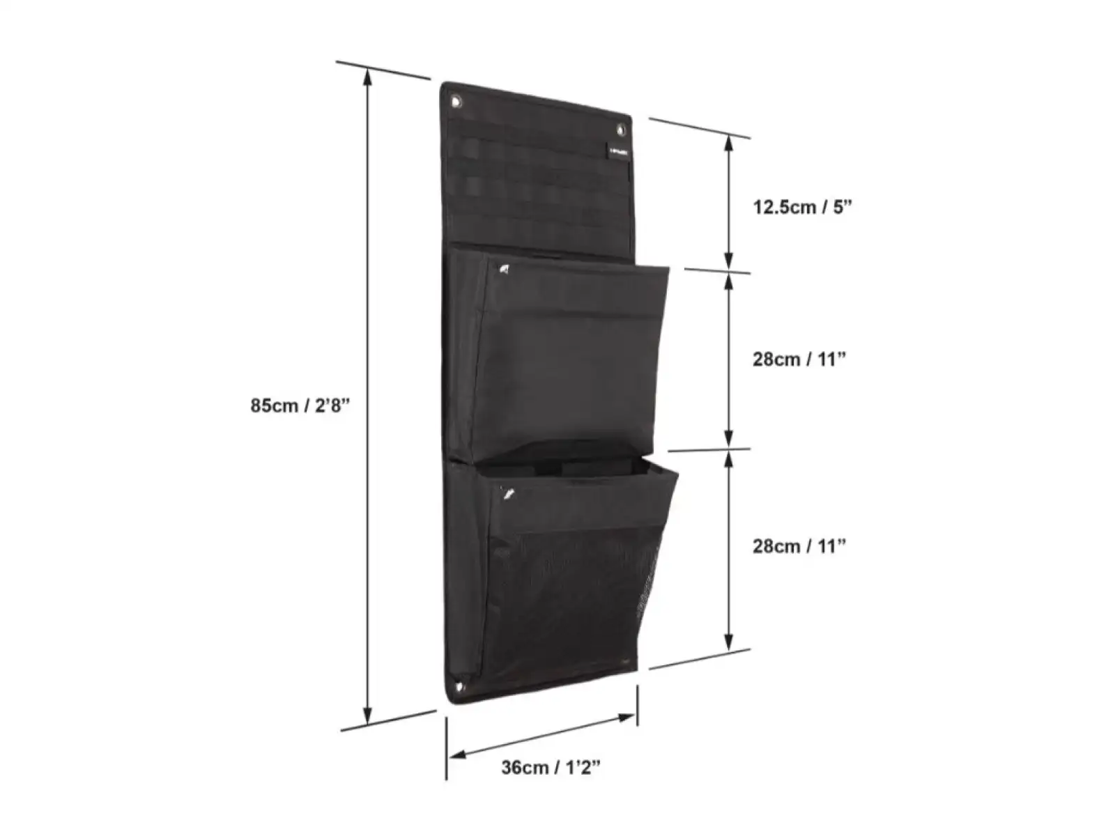Hiplok organizer black