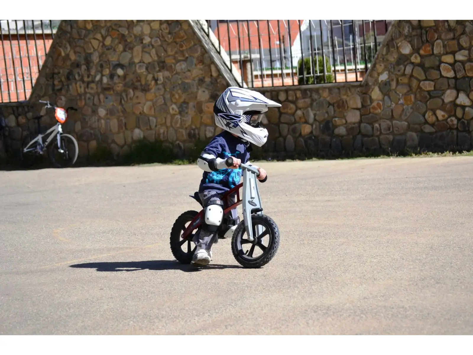 First Bike Street children's balance bike red