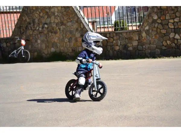First Bike Street children's balance bike red