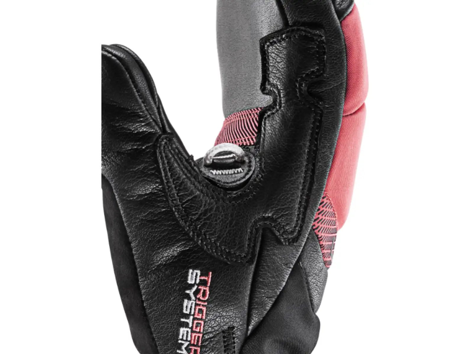 Leki Griffin Base 3D Women Mitt gloves Black-Rose