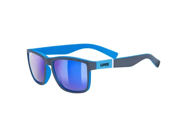 Uvex LGL 39 glasses Grey Mat Blue/Mirror Blue