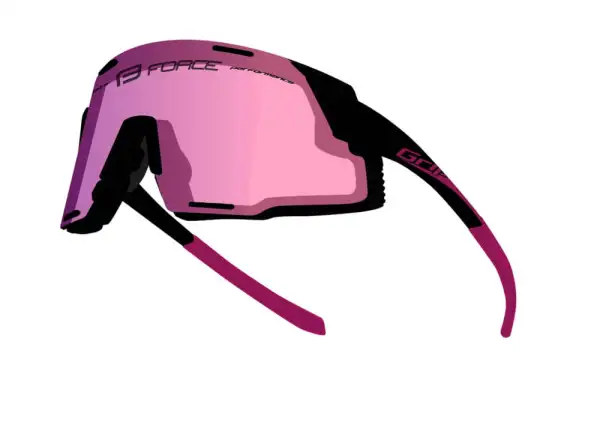 Force Grip cycling glasses Black/Pink
