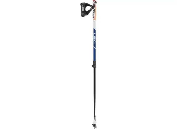 Leki Smart Supreme trekking poles Midnightblue/White size 100-130 cm