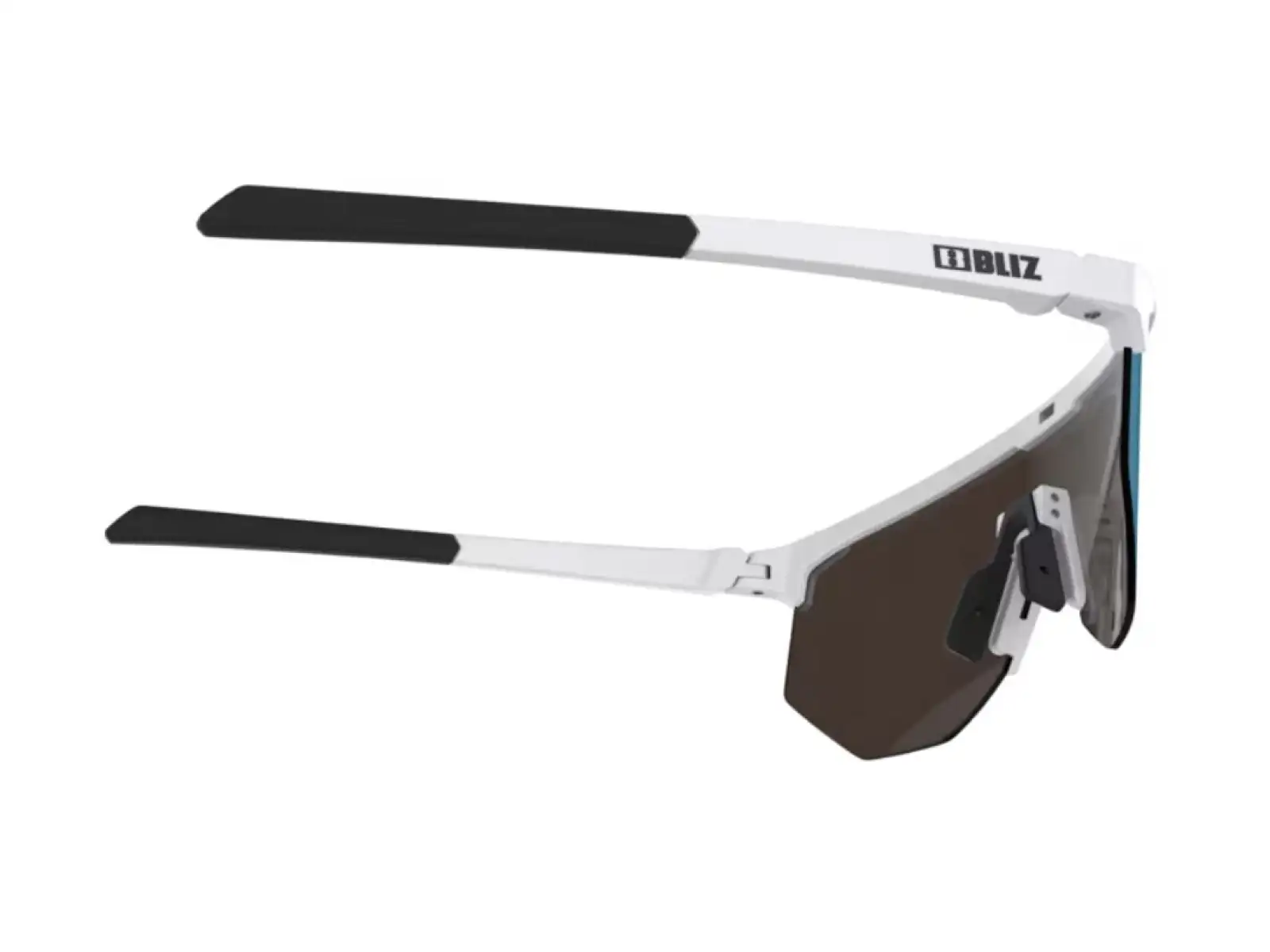 Bliz Hero Small glasses White/Brown Blue