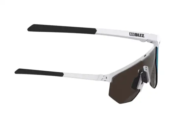 Bliz Hero Small glasses White/Brown Blue
