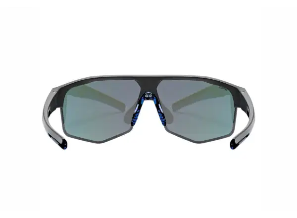 Uvex Axos Set goggles Black Matt/Mirror Blue