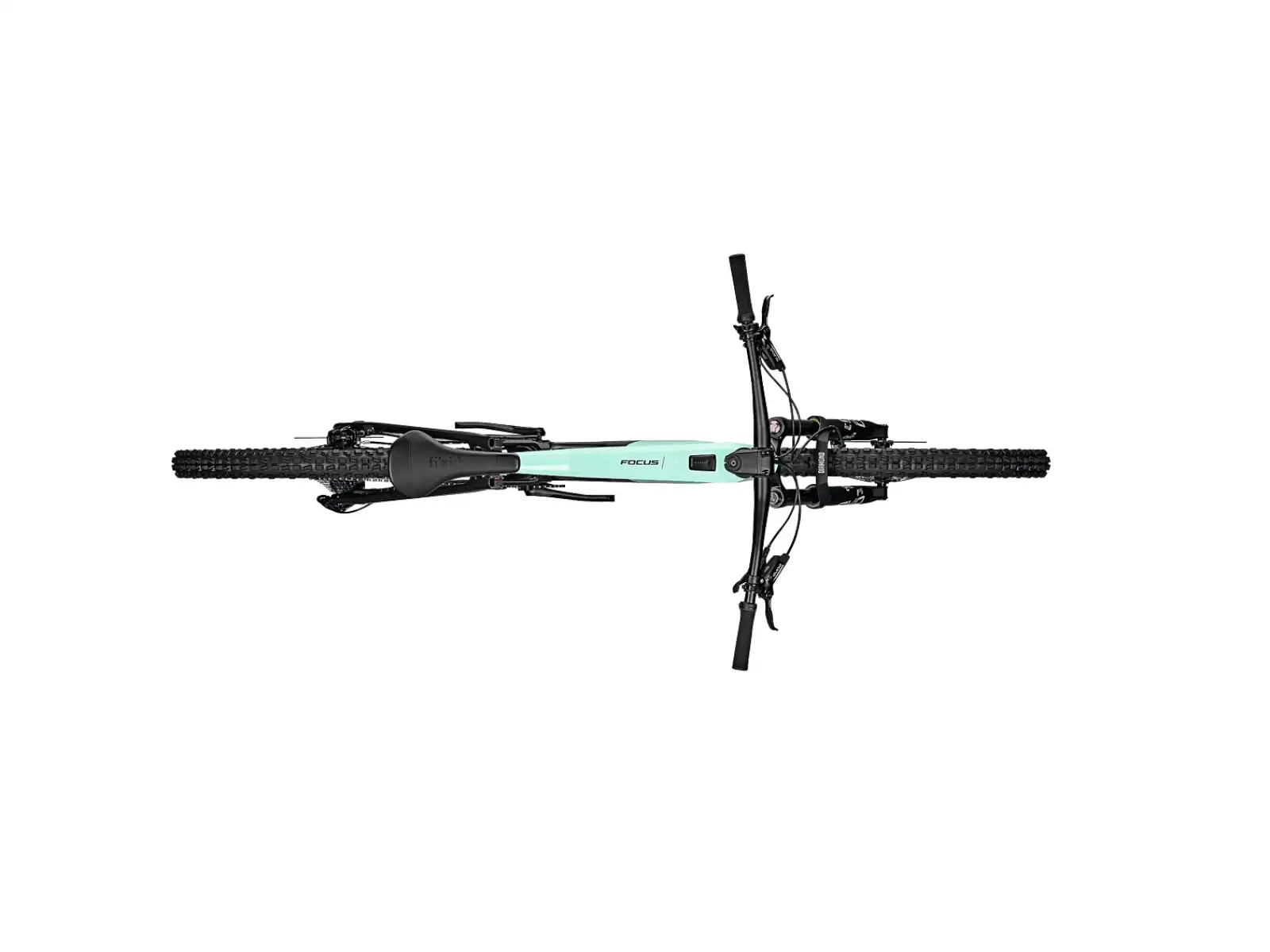 Focus JAM2 SL 8.7 DI 430Wh Mountain Bike Poolgreen / Carbon glossy