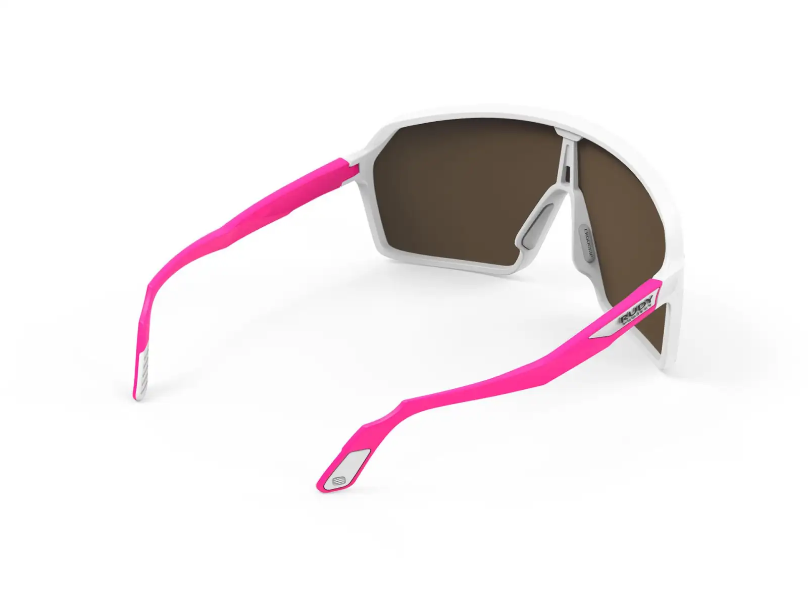 Rudy Project Spinshield sunglasses White-Pink fluo/Multilaser Red
