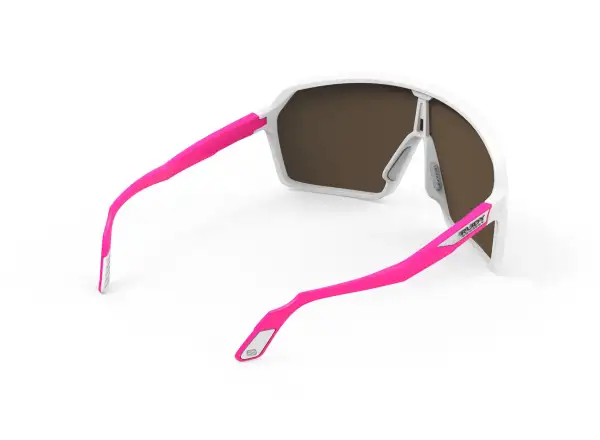Rudy Project Spinshield sunglasses White-Pink fluo/Multilaser Red