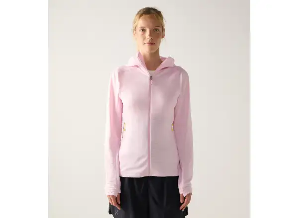 Haglöfs L.I.M Mid Multi Hood women's hooded sweatshirt Fresh Pink