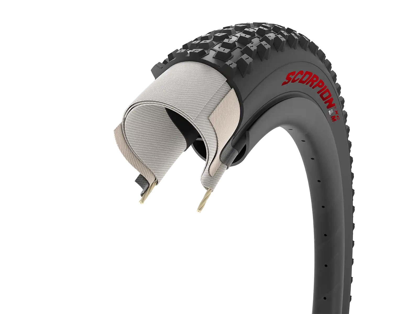 Pirelli Scorpion XC M Colour Edition 29x2.4" tire kevlar red