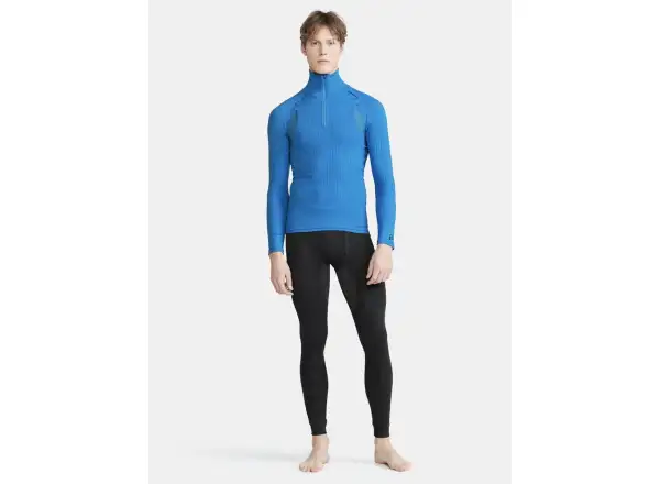 Craft Active Extreme X Zip men's long sleeve shirt blue