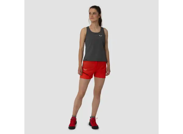 Salewa Pedroc PRO Durastretch Cargo women's shorts Flame
