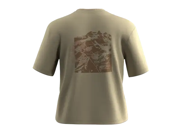 Salewa Eagle Glacier Loose T-shirt women's short sleeve T-shirt Quicksand