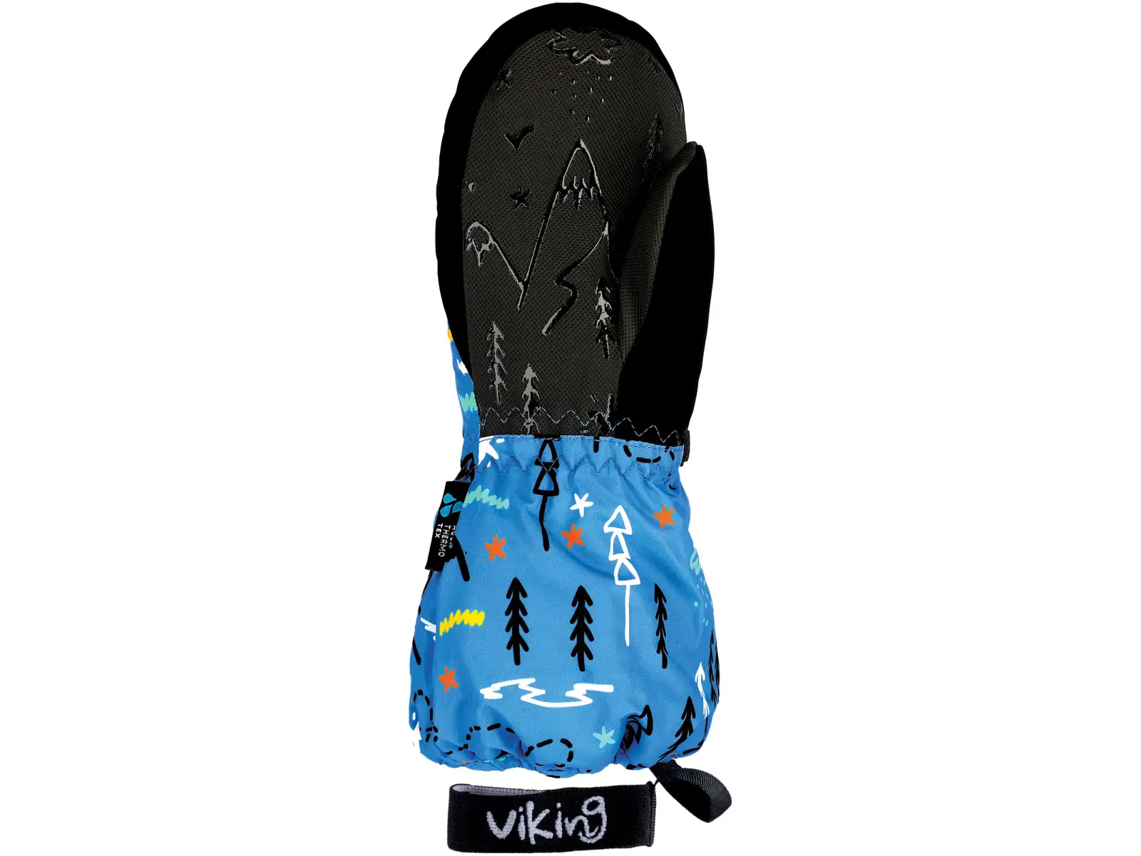 Viking Snoppy children's mittens Blue