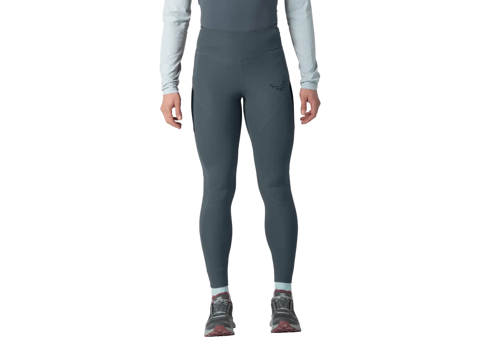 Dynafit Warm ultra women's running leggings Cinder/Black Out