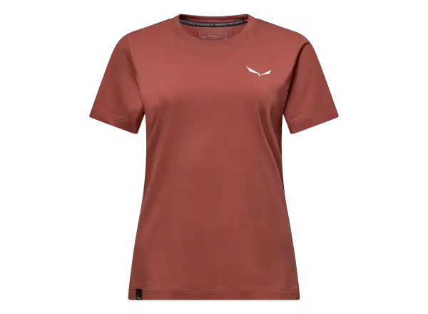 Salewa Eagle Vocab T-shirt women's T-shirt short sleeve Etruscan red