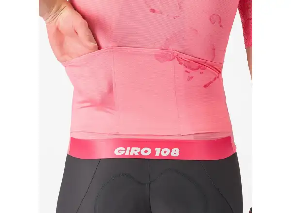 Castelli Giro 108 Race 8S men's jersey short sleeve Rosa Giro