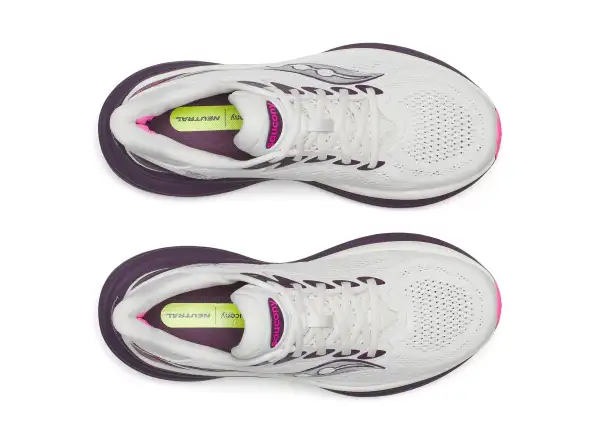 Saucony Triumph 24 women's running shoes Quartz/Eggplant