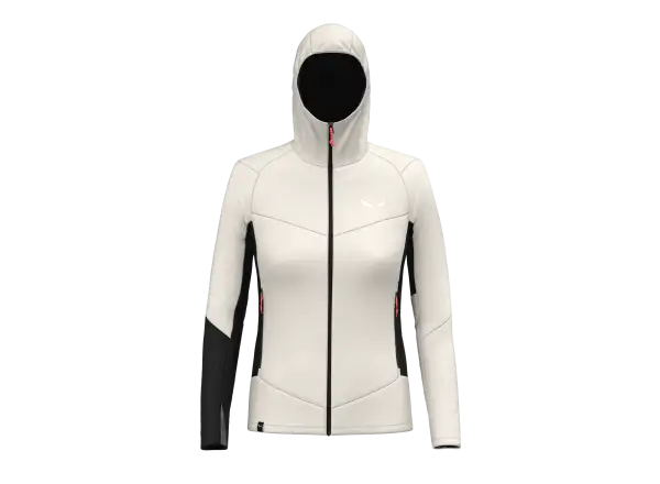 Salewa Sella Merino Hybrid Hooded Jacket Women Oatmeal