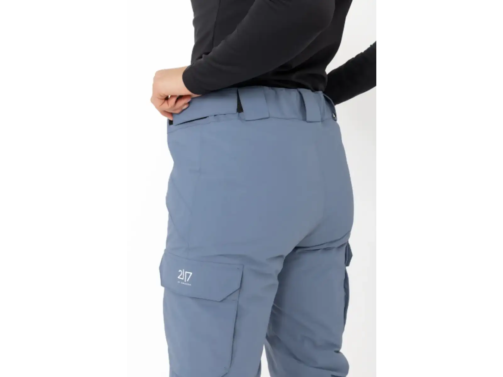 2117 of Sweden Krasse women's ski pants Dusty Blue