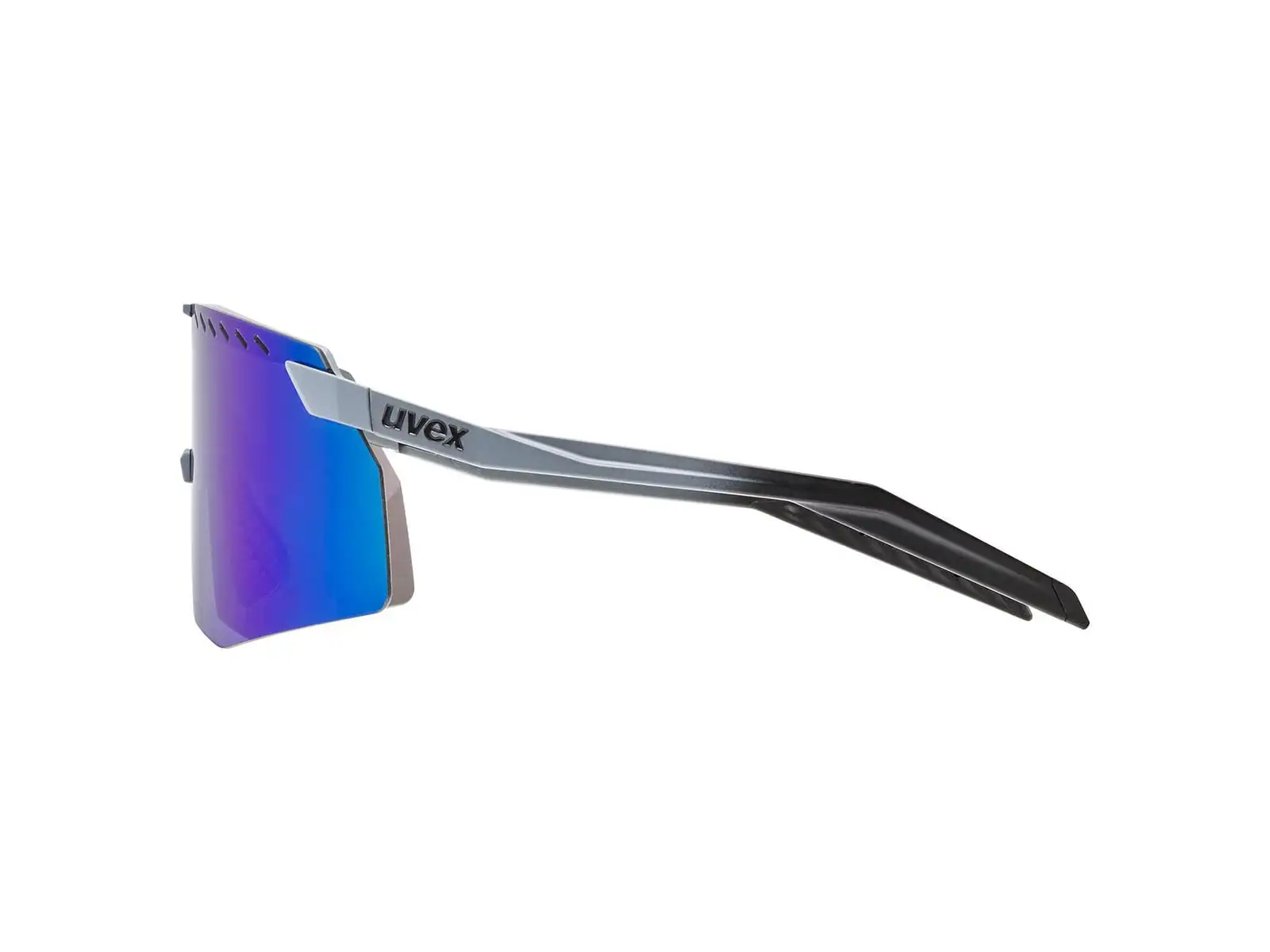 Uvex Pace Stage sunglasses Grey Matt/Mirror Green