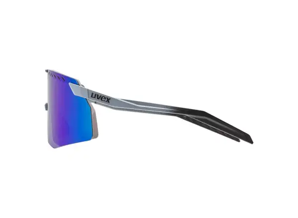 Uvex Pace Stage sunglasses Grey Matt/Mirror Green
