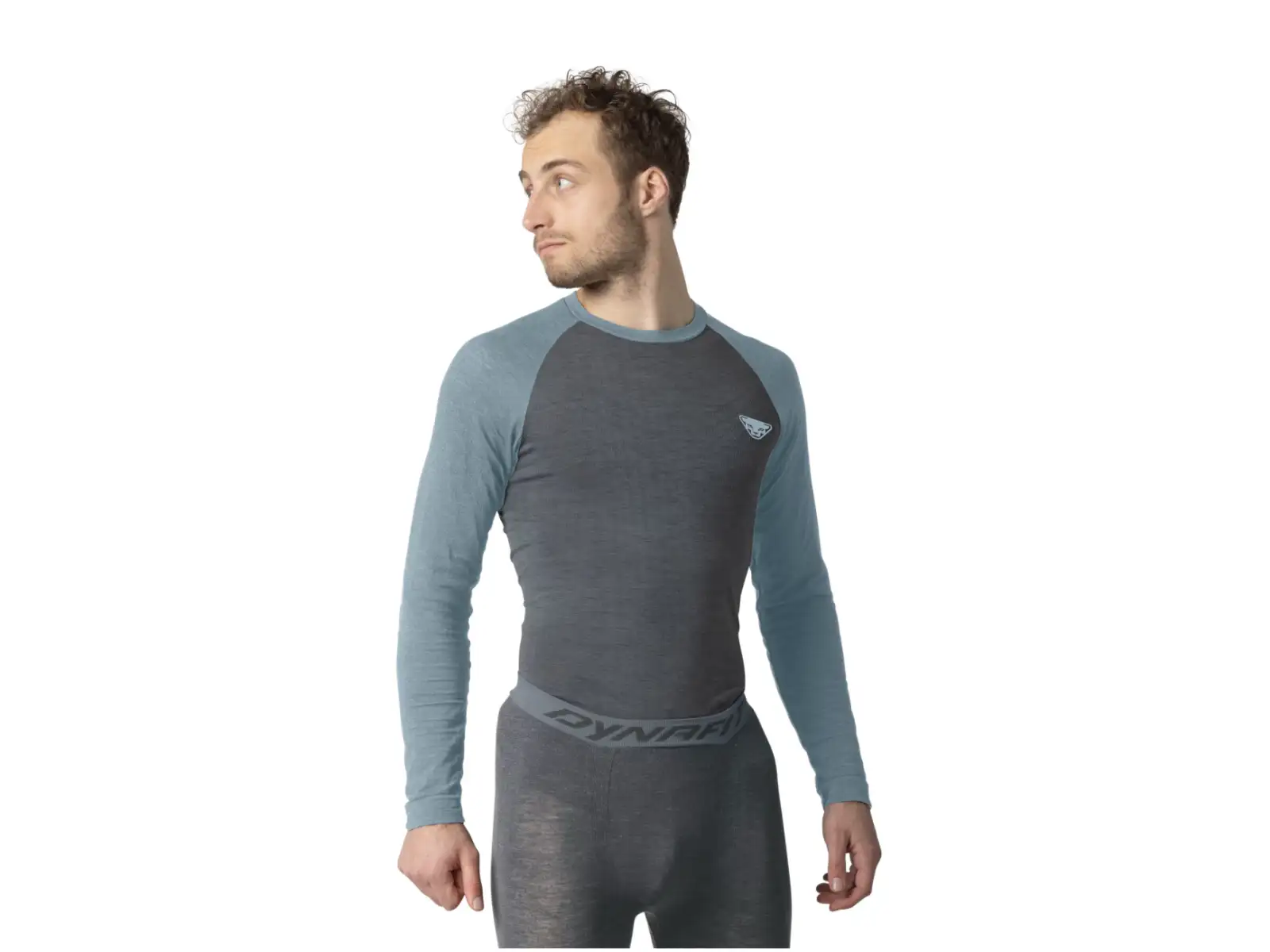 Dynafit Tour Light Merino men's long sleeve shirt Smoke Blue