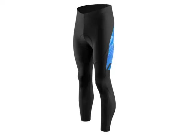 Force Ridge men's waist pants with padding black/blue
